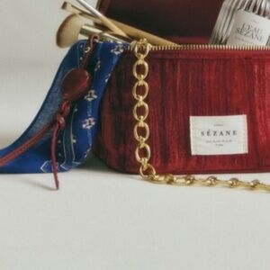 FREE WITH PURCHASE Sezane Makeup Bag